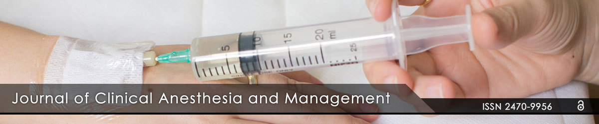 Clinical Anesthesia and Management-Sci Forschen